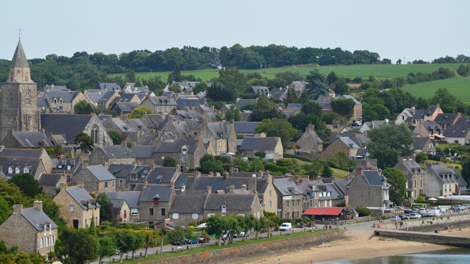 breton coastal village
