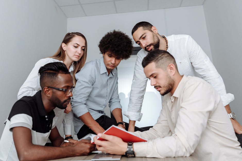 business team brainstorming