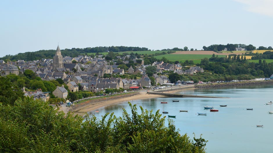 french coastal village