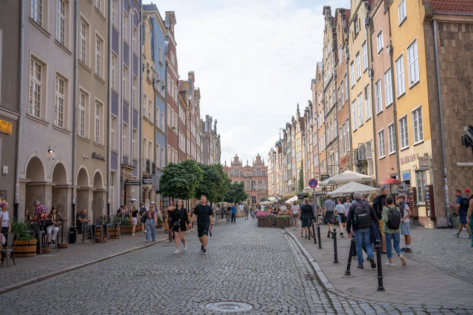 gdańsk long market street