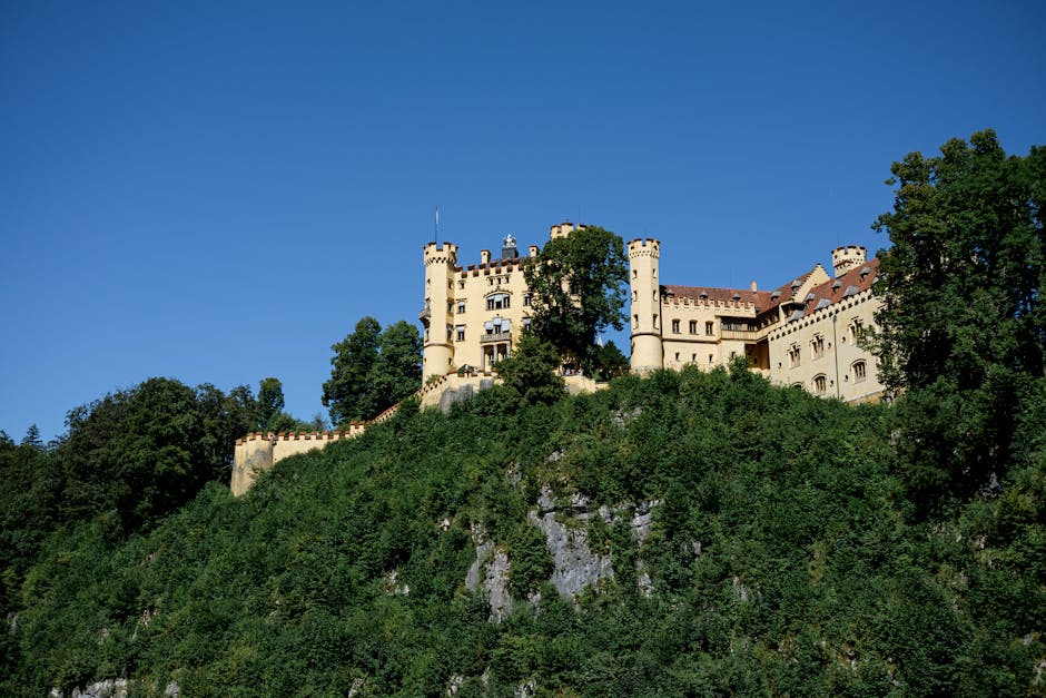 german castle landscape