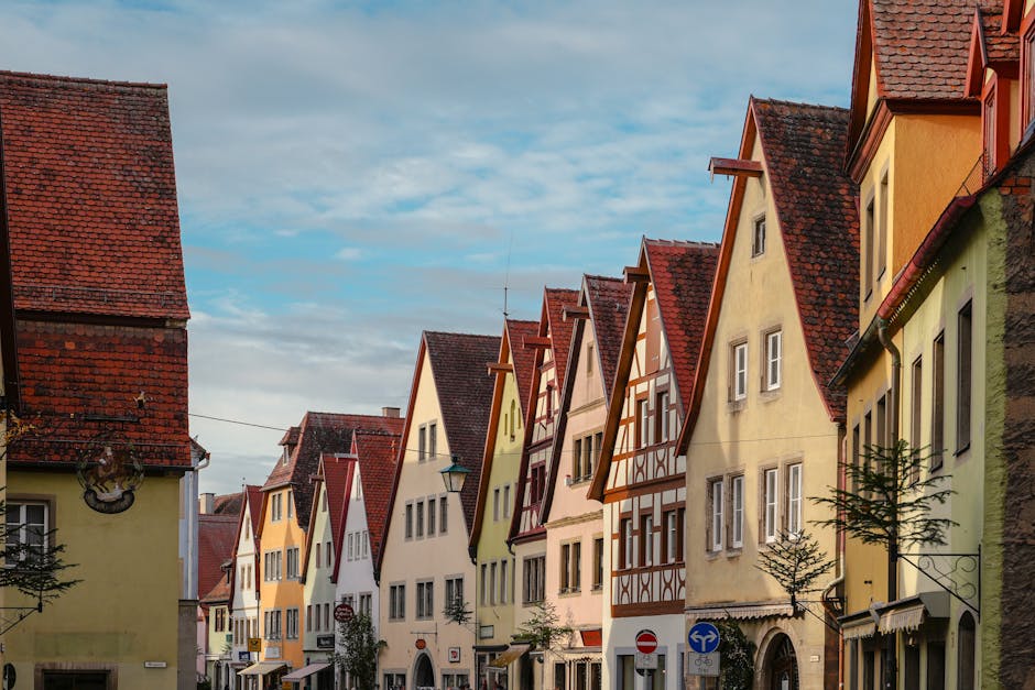 Historic medieval town Germany