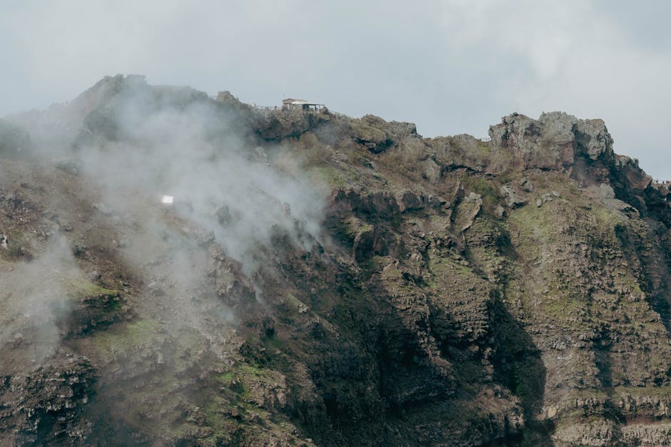 kaczawskie mountains volcanic landscape