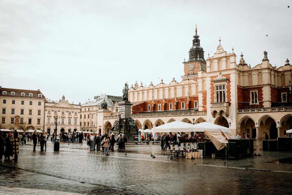 krakow main square