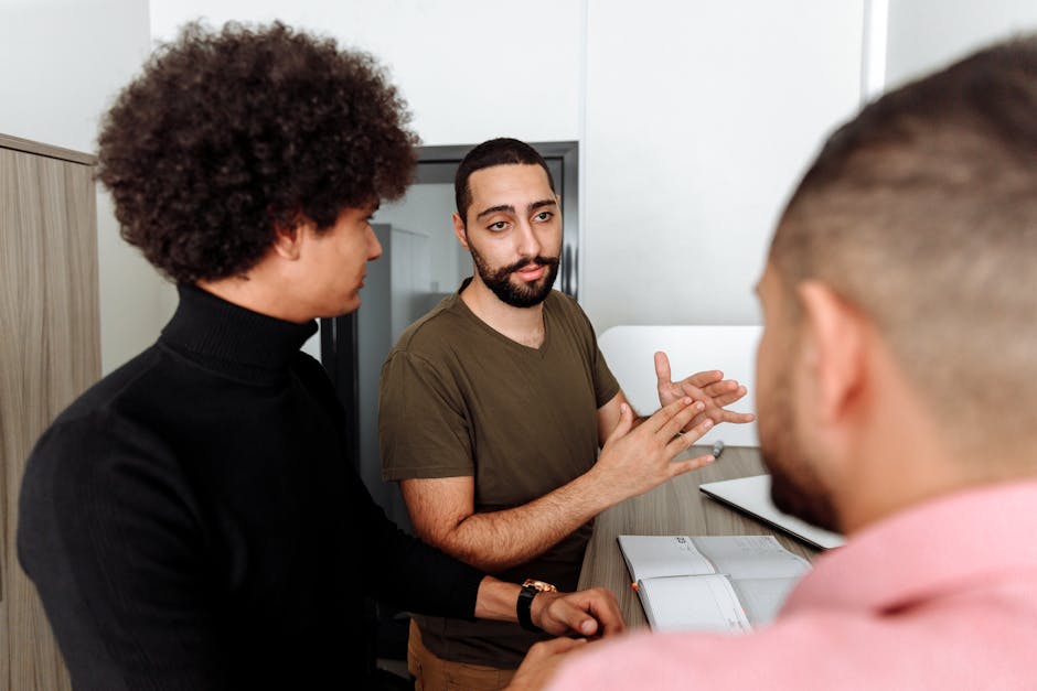 people discussing AI in France