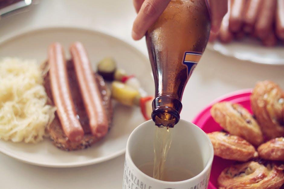 single person enjoying traditional German meal