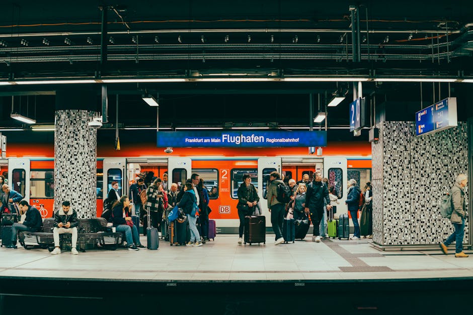 train station germany travel