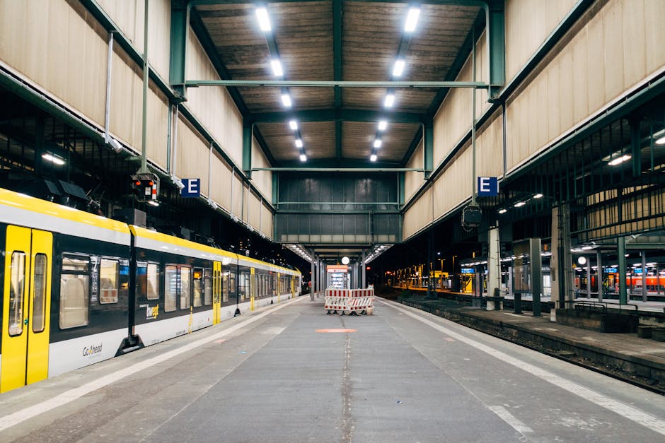 train station platform europe