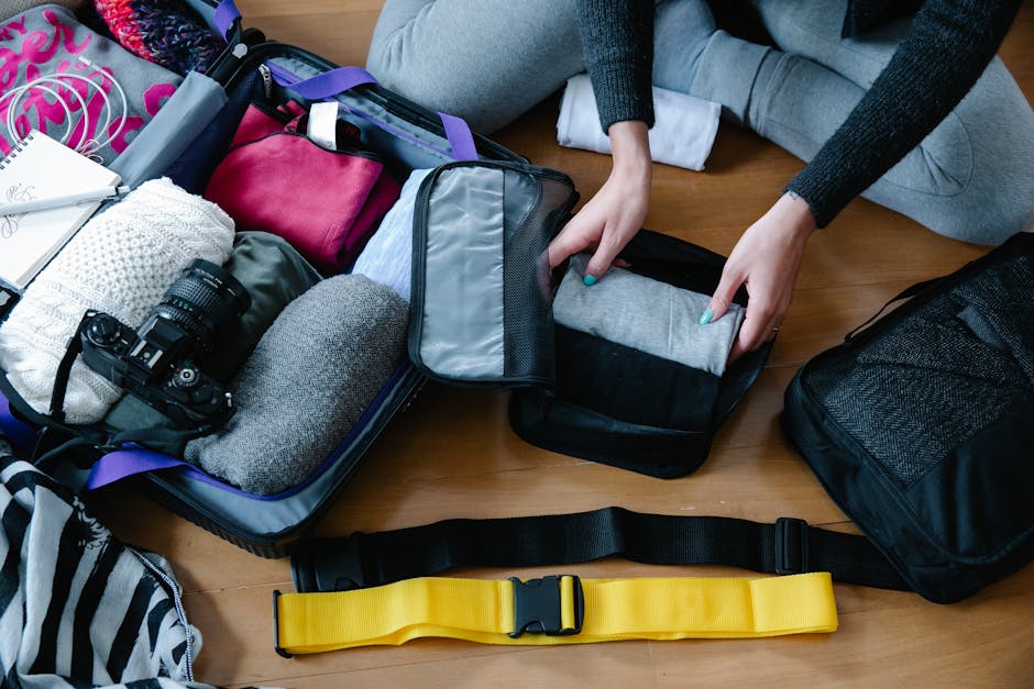 travel accessories packing