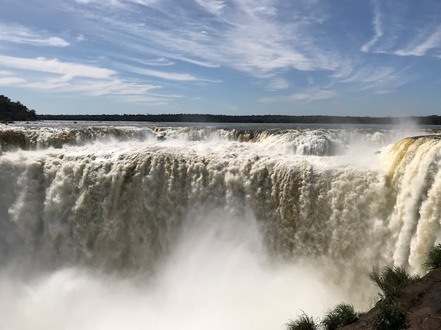 Waterfall in Maranhão national park