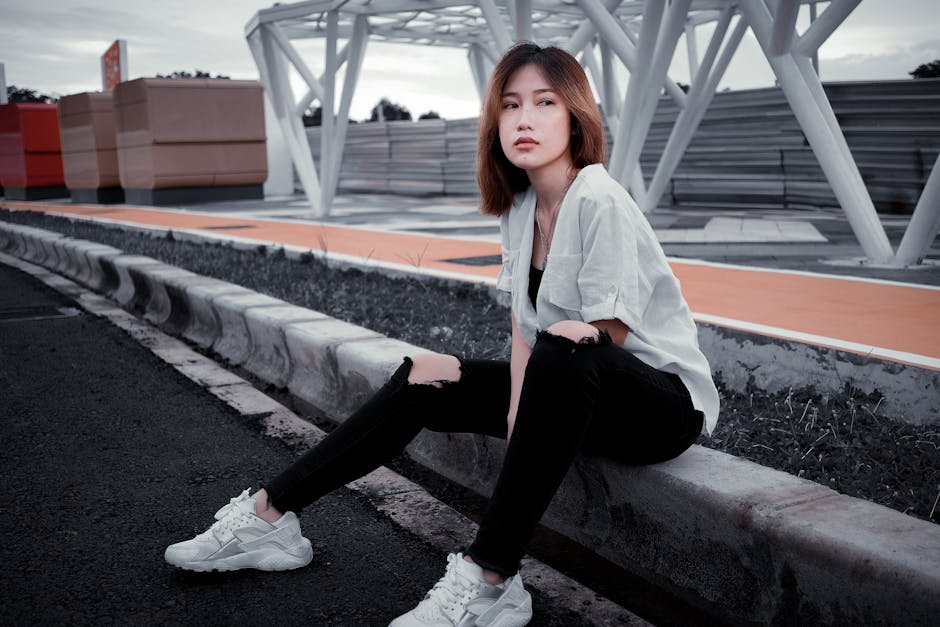 woman casual outfit